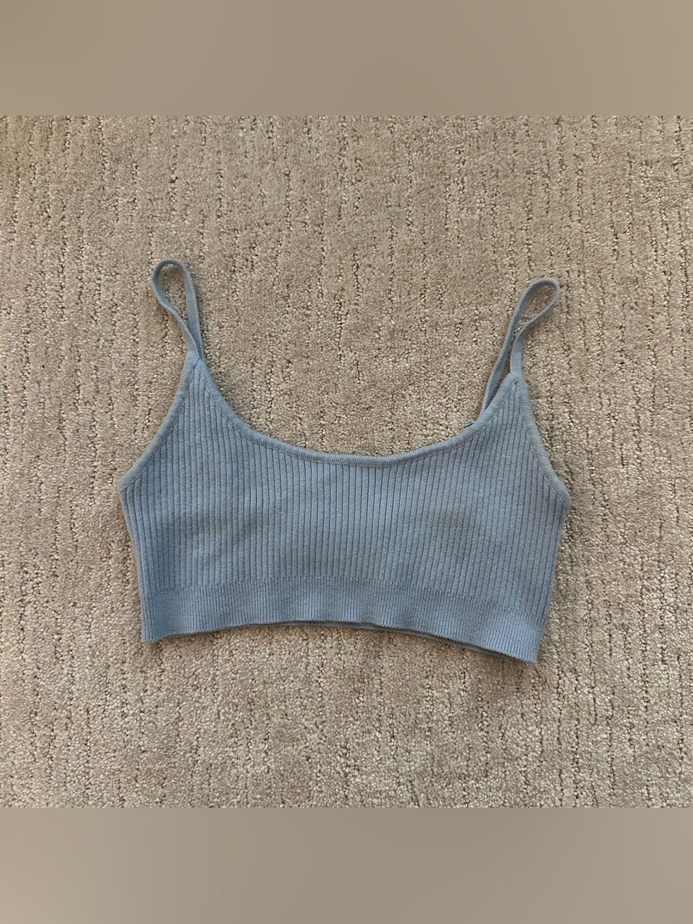 Ksubi Baby Blue Knit Bralette